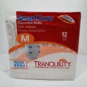 Tranquility SmartCore Disposable Briefs Medium 2 packages  - #2312 Adult…